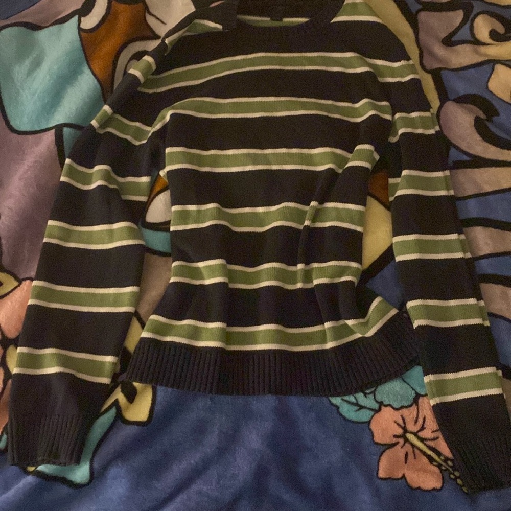 Green & Blue Sweater | Size small